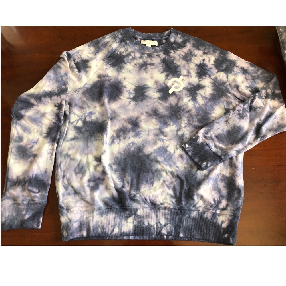 Peloton SG  tie dye sweatshirt with flaws - Picture 10 of 11